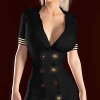 Clare3Dx - Amalia: Hot Stewardess 4K - 001a