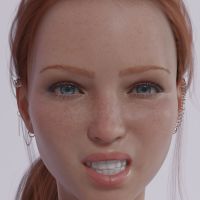 Clare3Dx - Astrid: Face - 003a