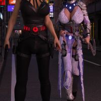 Clare3Dx - Clare & Hilda: Street Warriors - 001b