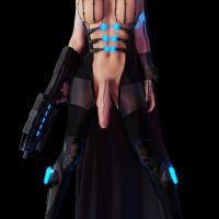 Clare3Dx - Clare: Cyberpunk Armed - 001a