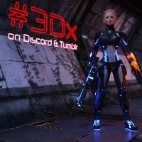 Clare3Dx - Irisa: Cosplay Mass Effect N7 - 004a