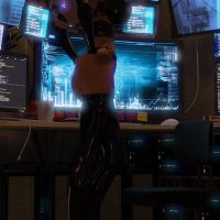 Clare3Dx - Hilda: Sexy Hacker - 001b