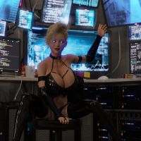 Clare3Dx - Hilda: Sexy Hacker - 002a