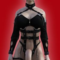 Clare3Dx - Clare: Cosplay Christie Dominatrix WIP - 001a