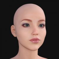 Clare3Dx - Kathy: WIP Face - 001a