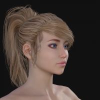 Clare3Dx - Kathy: WIP Hair - 004a