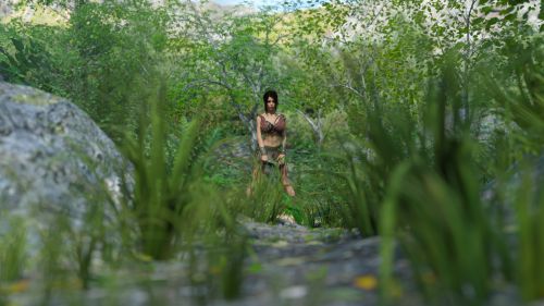 Lara: in The Forest - 003b
