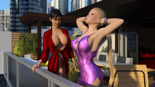 Clare & Irisa: Sex in The City - 001d